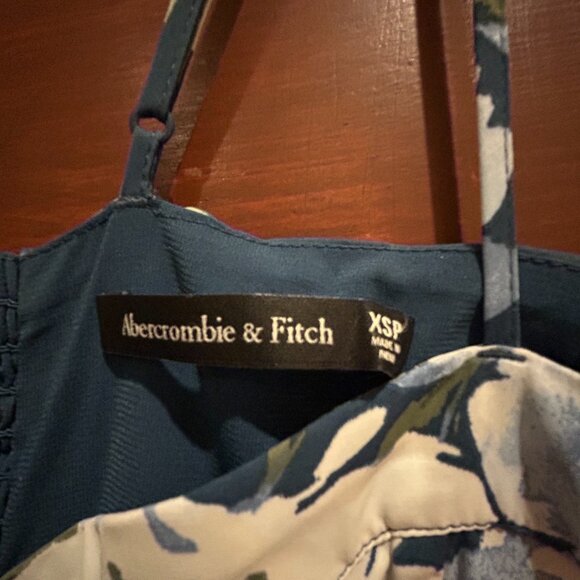 Abercrombie Camille Midi Floral Dress with Slit - Picture 4 of 4